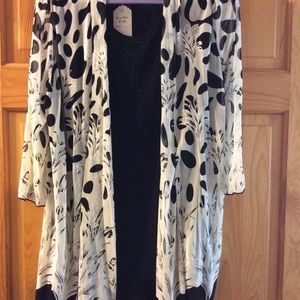 Sheer jacket with attached Shell